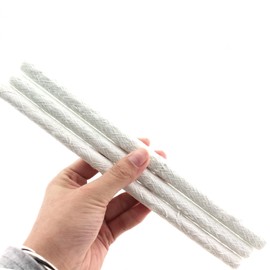 TAODAN 8PCS 0.5x9.85inch Lightweight Long Life Fiberglass Replacement Wicks Suitable for Flashlight Wine Bottle Lanterns Oil Lamp