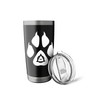 Therian fox paws symbol sign quadrobics otherkin Stainless Steel Insulated