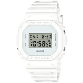 Casio DW-5600WW-7JF Men's Wristwatch, White, white