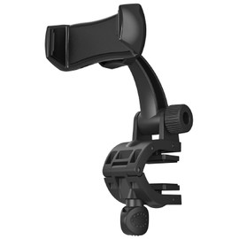 Kashimura NAT-92 Smartphone Holder, Easy Clamp Attachment, Black