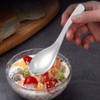 SourceTon 6 x Stainless Steel Soup Spoons Heavy Duty 14cm