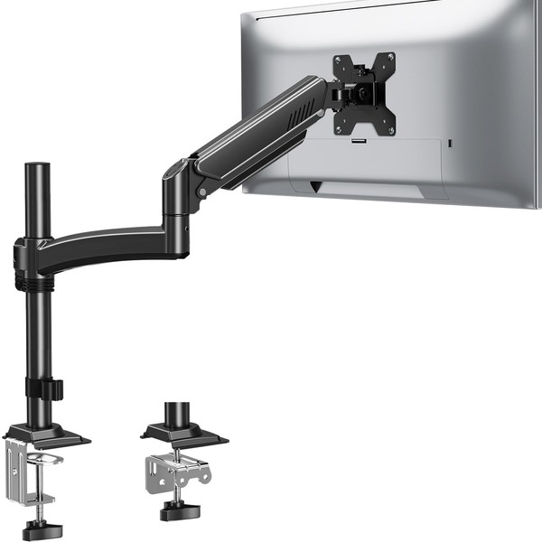 Single Monitor Mount Arm, VESA Desk Mount Stand for 13-32