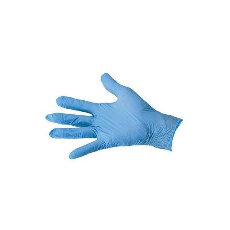 Shobido Fuji Super Nitrile Gloves, Powder Free, 100 Pieces, S
