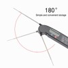 Digital Electronic Food Thermometer Foldable Intelligent Straightaway Read Thermometer for
