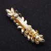 Xerling-Pasadores franceses con diamantes de imitación, pinzas para el pelo,
