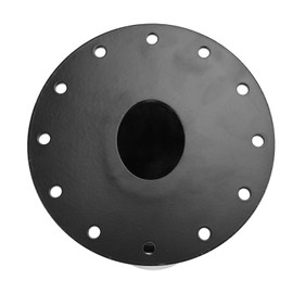 45 Degree Fuel Cell Filler Neck, Fuel Cell Gas Tank Filler Neck High Strength for Vehicle (Black)