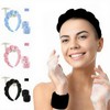 Esther Spa Headband and Wristbands Set with Hair Clip and