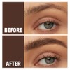 JUAAZIN 6Pcs Long Eyebrow Pencils Set - Brown Natural Look,