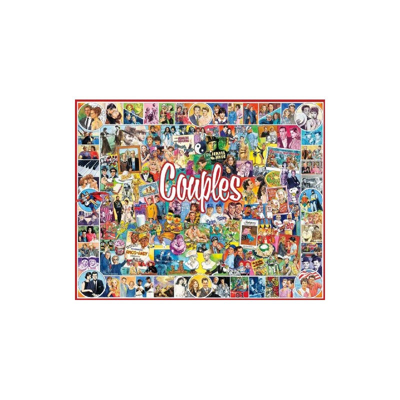 White Mountain Puzzles Couples - 1000 Piece Jigsaw Puzzle