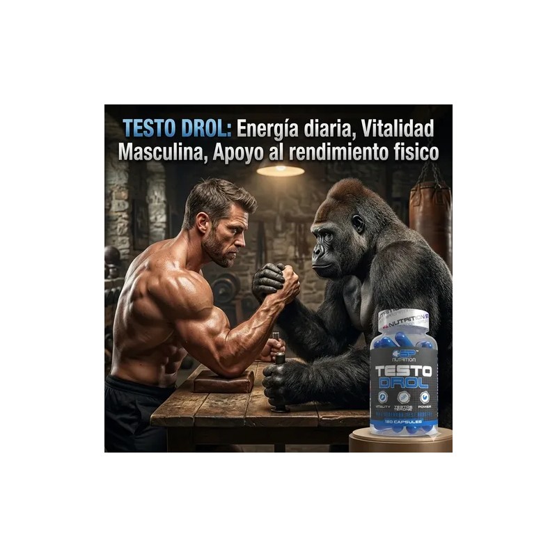 Testo Drol Precursor Testosterona Hombre Energía