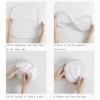 Laundry Sorting Basket Foldable – Mesh Laundry Basket Foldable Small