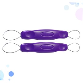GRIRIW Fruit Peelers Set 2pcs Double-Headed Peeler for Grapes Peeling Tool Made of Stainless Steel Easy to Use