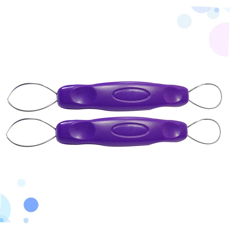 GRIRIW Fruit Peelers Set 2pcs Double-Headed Peeler for Grapes Peeling