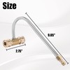 FIXFANS Pressure Washer Gutter Cleaner Attachment, 4000 PSI, Gutter Cleaning