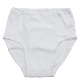 Men's Incontinence Pants, Gentleman's Urinary Leak Briefs, White, S H4854-S-10