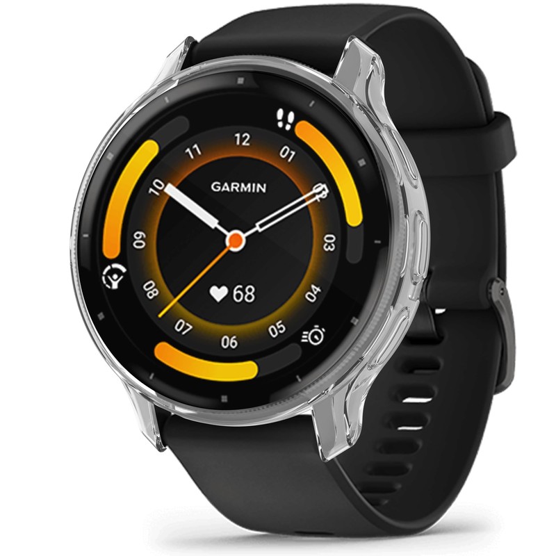 QWYJ Funda for Garmin Venu 3S 41mm Case Protector de