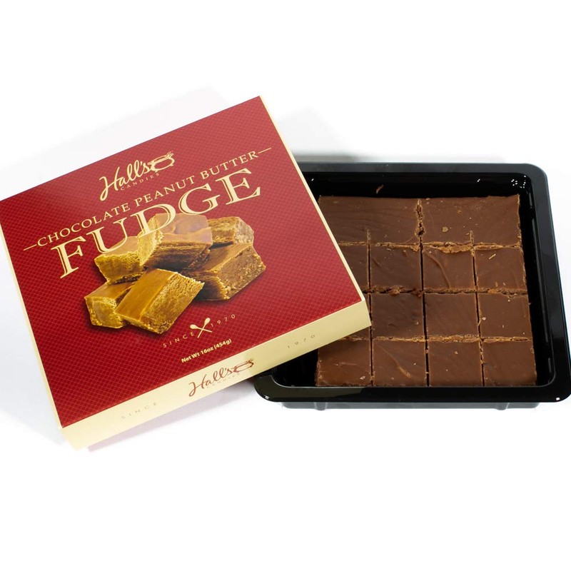 Chocolate Peanut Butter Fudge, 1 Pound