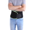 Compression Adjustable Sports Waist Brace Weigh Lifting Back Support Strap(Greeen