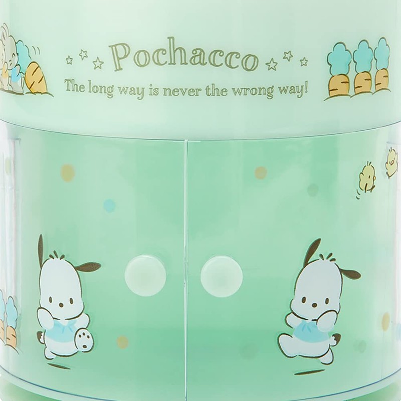 Sanrio Pochacco 505471 Rotating Cosmetic Rack, One Size