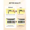 Gladmart Hand Mirror Salon Barber Hairdressing Handheld Mirror with Handle