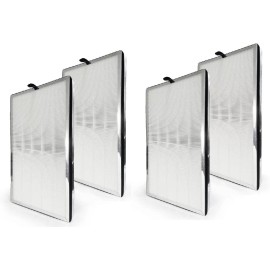 Nispira True HEPA Carbon Filter For Air Purifier MA-112 V2.0 MA-112R 4 Pk