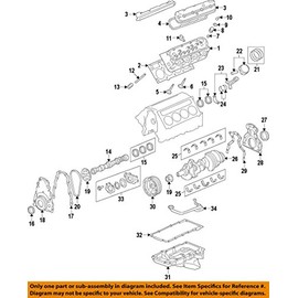 General Motors 12637683, Engine Valve Cover Gasket