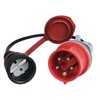 RoadEu CEE High Current Adapter, CEE Plug 16 A, 380