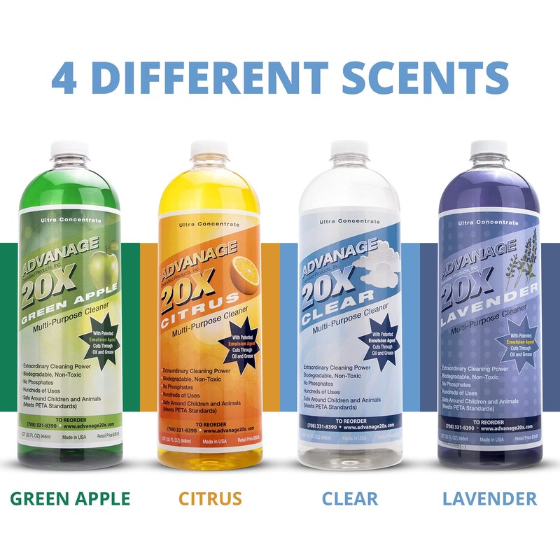Advanage 20X All Purpose Cleaner Concentrate - The Wonder Cleaner