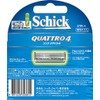 Schick Quattro 4 4 Blade Replacement Blades (4 Pieces) Shaving