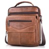 COSCOOA Shoulder Bag for Men Leather Man Purse Crossbody for