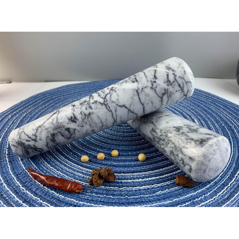 Marble Replacement Pestle only，Granite Polished Pestle （Gray）