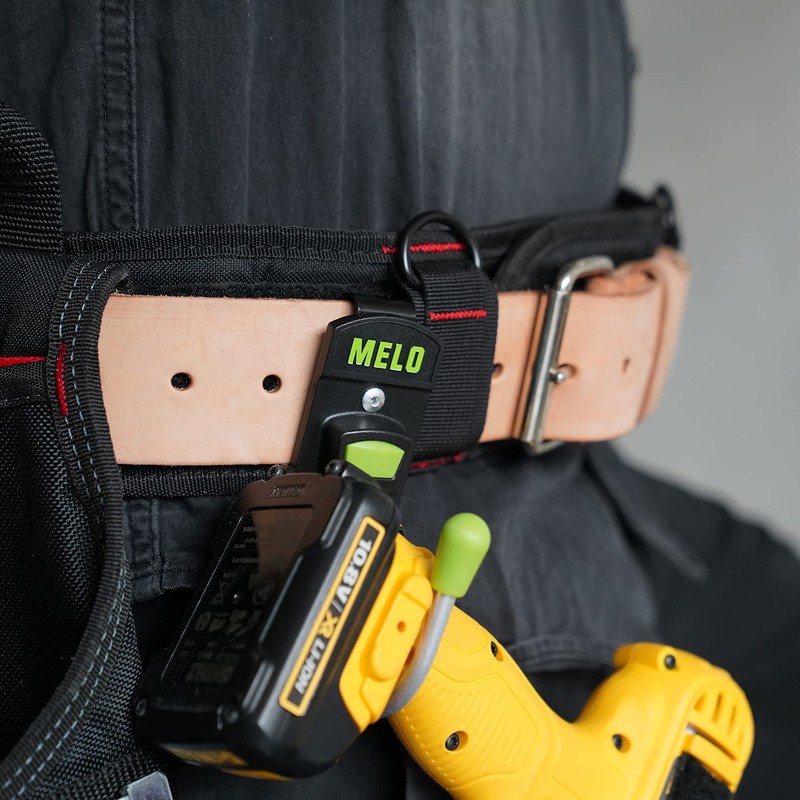 MELOTOUGH Tool Holster Cordless Drill Holster Tool Hook Single (2)
