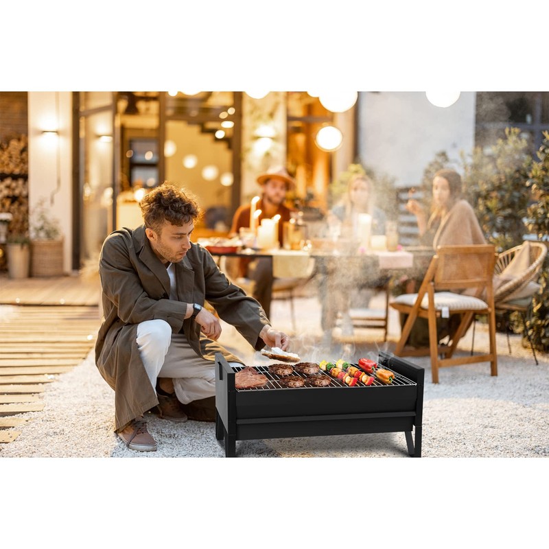 Onlyfire 2 IN 1 Charcoal Grill Rotisserie Kit with 3