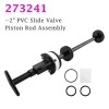 Artudatech 273241 2" PVC Slide Valve Piston Rod Assembly for