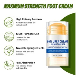 Crema Hidratante Para Pies Resecos Y Agrietados Moisturizing