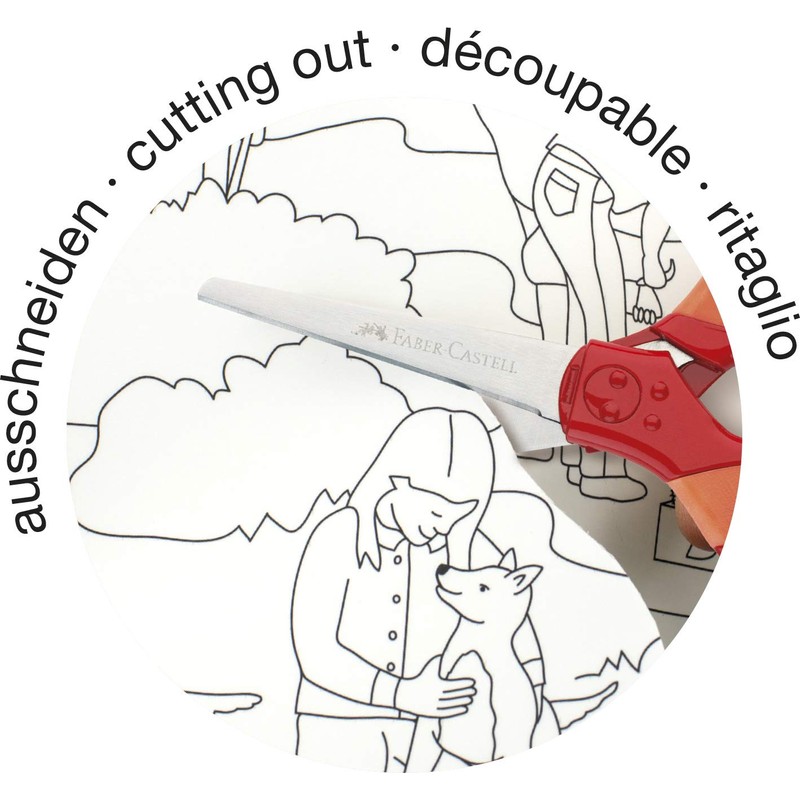 Faber-Castell Colour-in Banner Roll - Farm motif