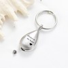 QGJNSGC Carved Tears Keepsake Ash Necklace Urn Pendant Cremation Memory