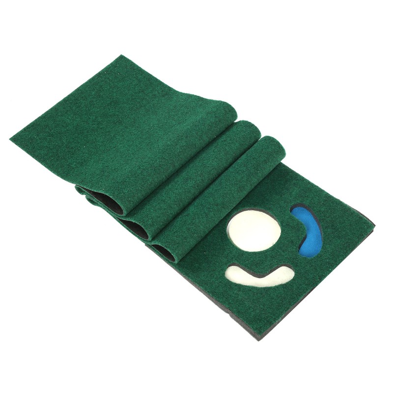 Golf Fairway Putter Trainer Set Family Children's Golf Practice Blanket