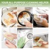 6 Pack Natural Loofah Sponges for Dishes, Loofah Kitchen Sponges