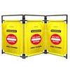 Essentially Yours "Do Not Enter Foldable Safety Barricade | High