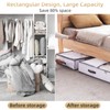 TAILI Under Bed Jumbo Vacuum Seal Storage Bags for Comforters
