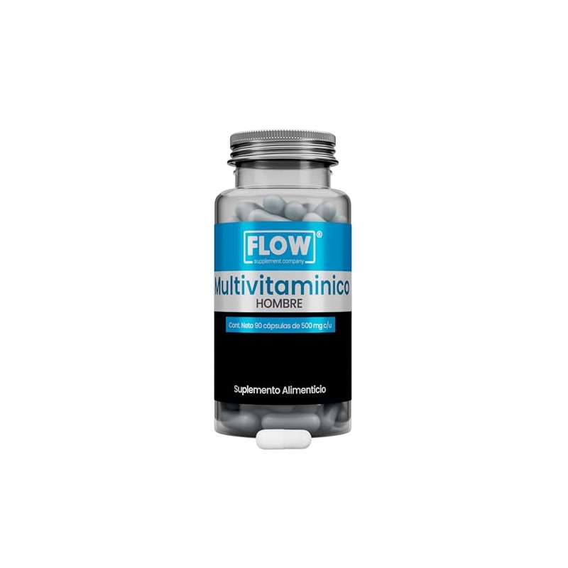 Vitaminas para Hombre - 90 Cápsulas de 500 mg -