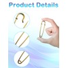 Large Safety Pins,15Pcs 63mm/2.5" Large Safety Pins Heavy Duty Metal