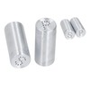 2pcs Spice Jar Stainless Steel Seasoning Bottle Salt and Pepper