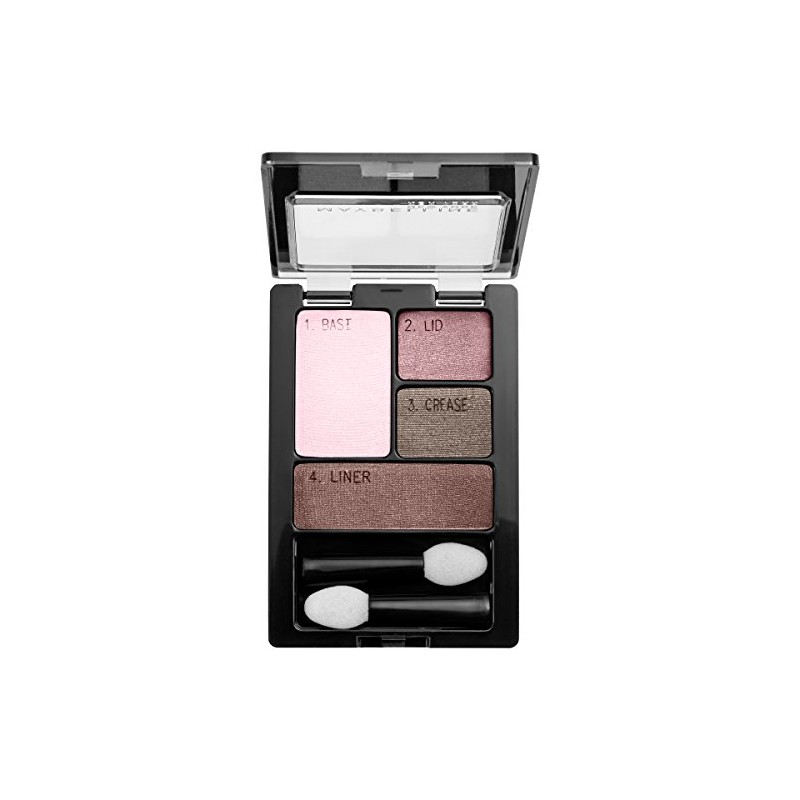 Maybelline New York Expert Wear Eyeshadow Quads, Lavender Smokes, 0.17