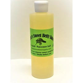 Bible's FPS Raccoon Bait Bible's Sweet Betty Sauce (16 oz.) Dp trap, cage trap,