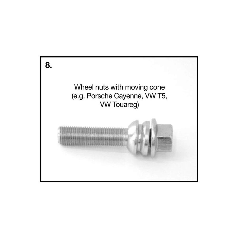 H&R B1655571 Spacer Set, Black