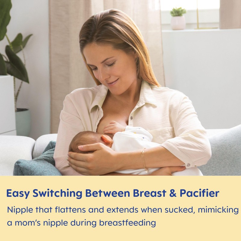 MAM Air Pacifiers, Binky for 16+ Months, BPA-Free Silicone Nipple,