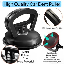 Sqsxgz Sqsxgz 3Pcs Car Dent Puller,Car Dent Remover,Car Dent Puller Kit,Pulling Small Dents Out of Car,Multiple Sizes Easy Operation, Quick Fix StrongAdsorption,Portable Car Dent Remover