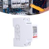 Single Phase Energy Meter Bidirectional Metering 2P DIN Rail Mount